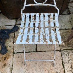 C19th French Folding Garden Chair