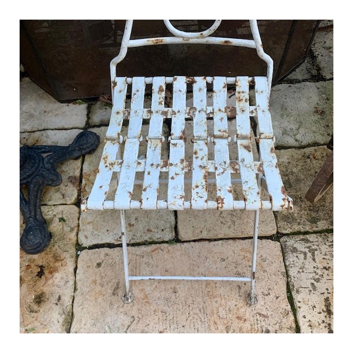 C19th French Folding Garden Chair