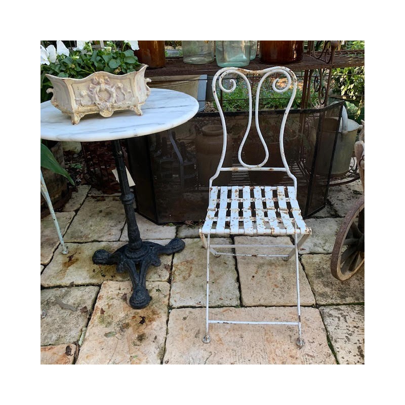 C19th French Folding Garden Chair