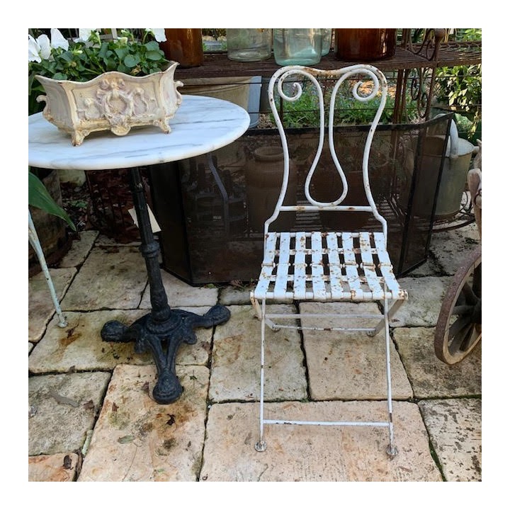 C19th French Folding Garden Chair