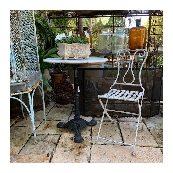 C19th French Folding Garden Chair