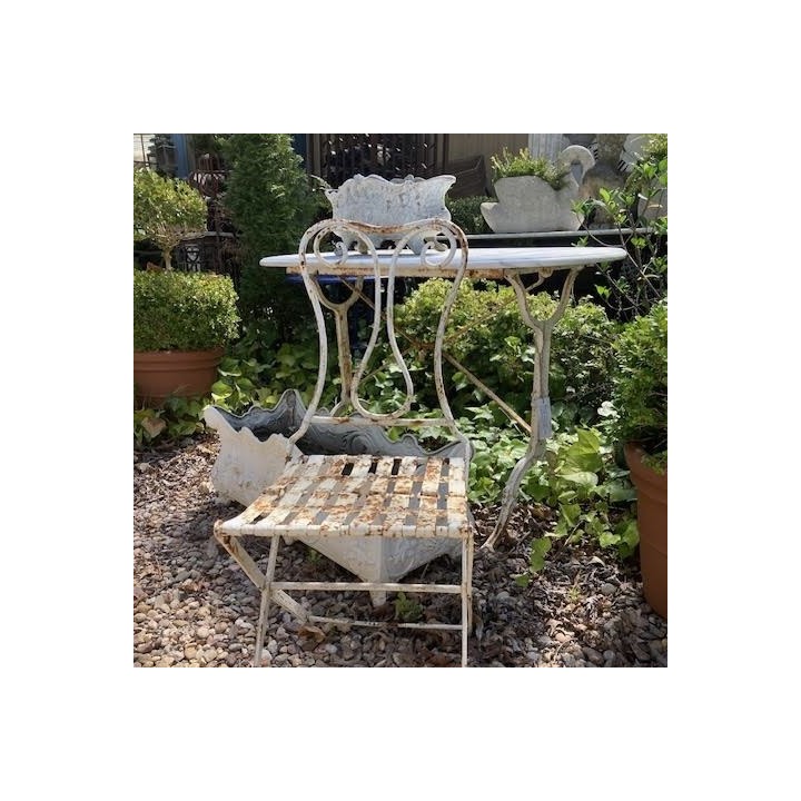 C19th French Folding Garden Chair