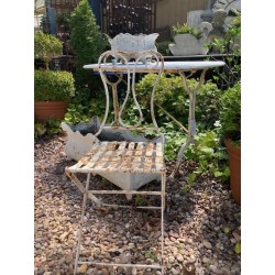 C19th French Folding Garden Chair