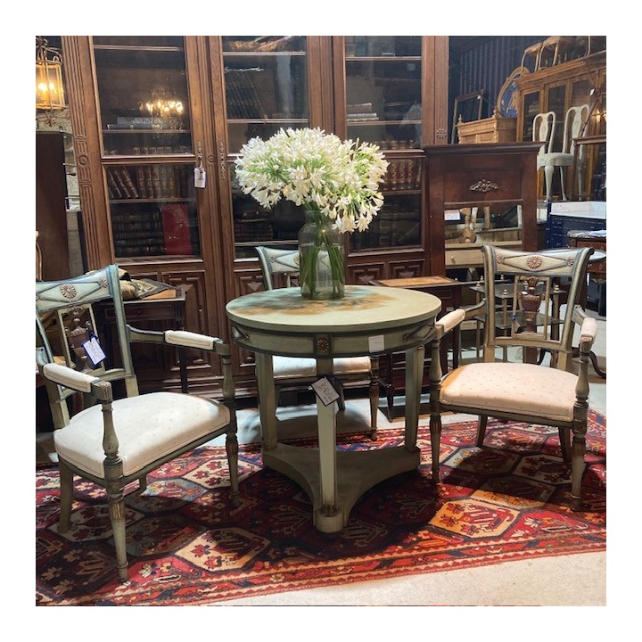 C19th Louis XVI Style Carver ( 3 Available )