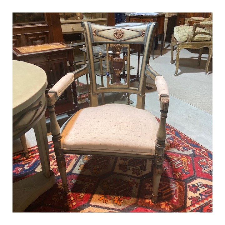 C19th Louis XVI Style Carver ( 3 Available )