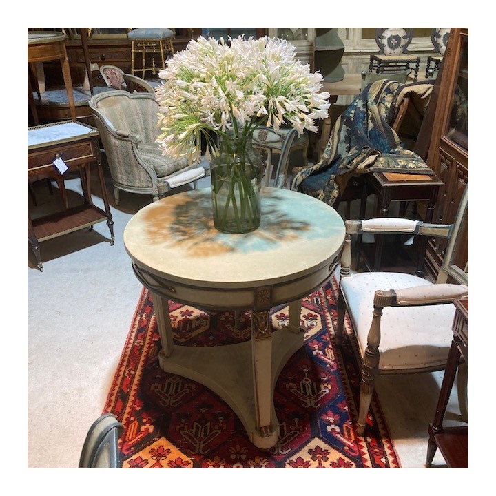 Late C19th Louis XVI Style Salon Table