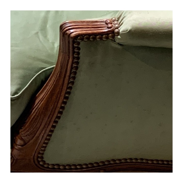 French Vintage Pair of Fauteuil