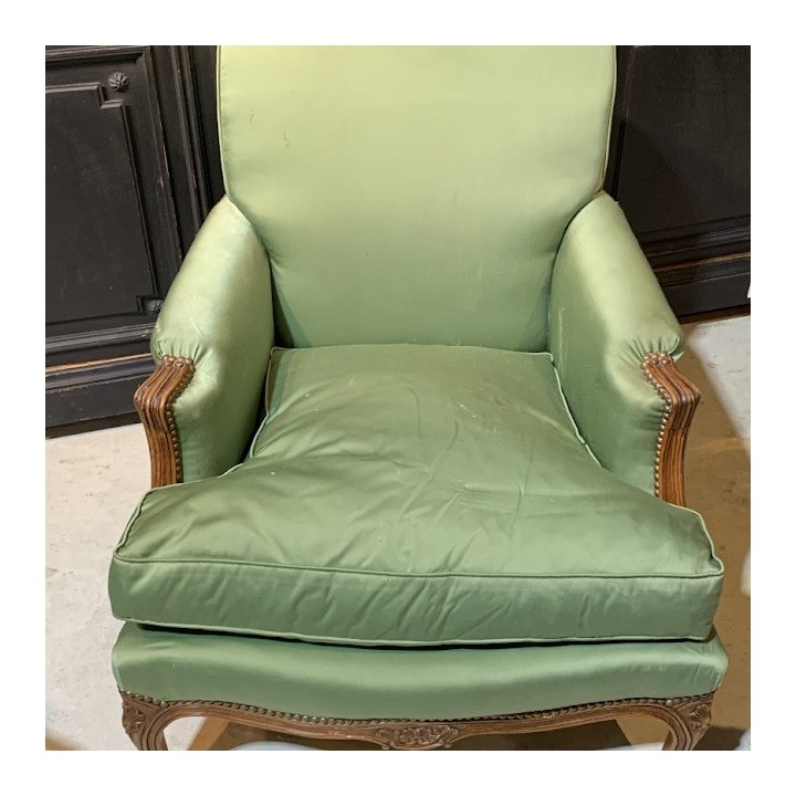 French Vintage Pair of Fauteuil