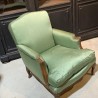 French Vintage Pair of Fauteuil