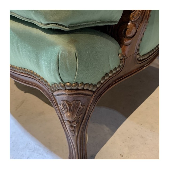 French Vintage Pair of Fauteuil