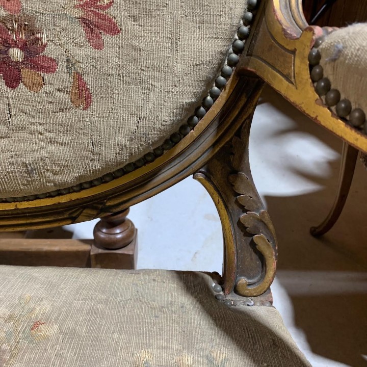 C19th Louis XVI Settee