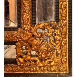 C19th French Fine Quality Parclose Mirror