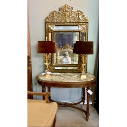 C19th French Fine Quality Parclose Mirror