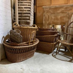 Selection of 20 French and European Baskets