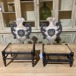 C1900 Pair of Jacobean...