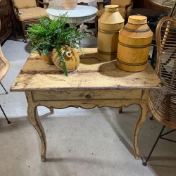 C19th French Country Table Painted Finish