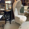 C19th French Porters Chair Chaise a Capuchon Bergere