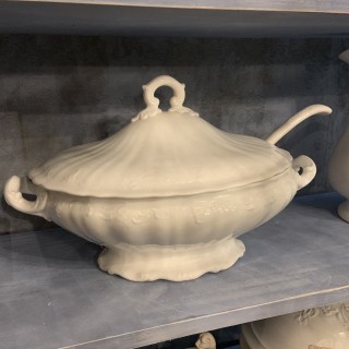 C19th French Porcelain Terrine