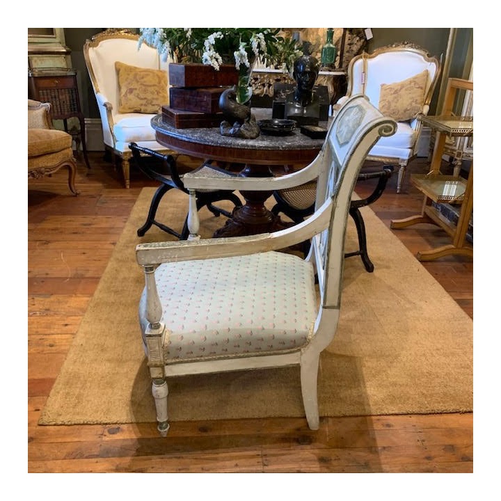 C19th French Armchair Style Louis XVI