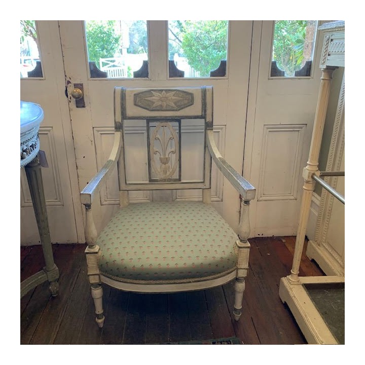 C19th French Armchair Style Louis XVI