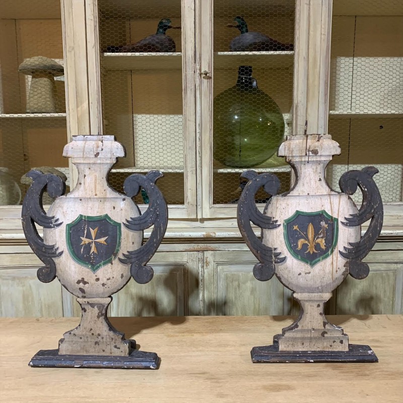 Italian C1880 Candle Holders pair