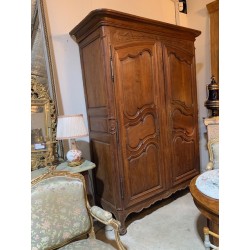 C19th French Oak Armoire