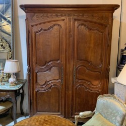 C19th French Oak Armoire