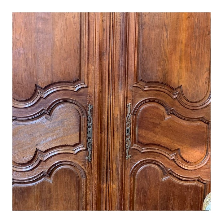 C19th French Oak Armoire