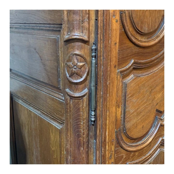 C19th French Oak Armoire