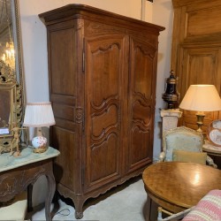 C19th French Oak Armoire