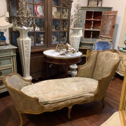 C19th French Chaise Longue