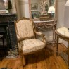 C19th Louis XVI Arm Chair in Water Gilt