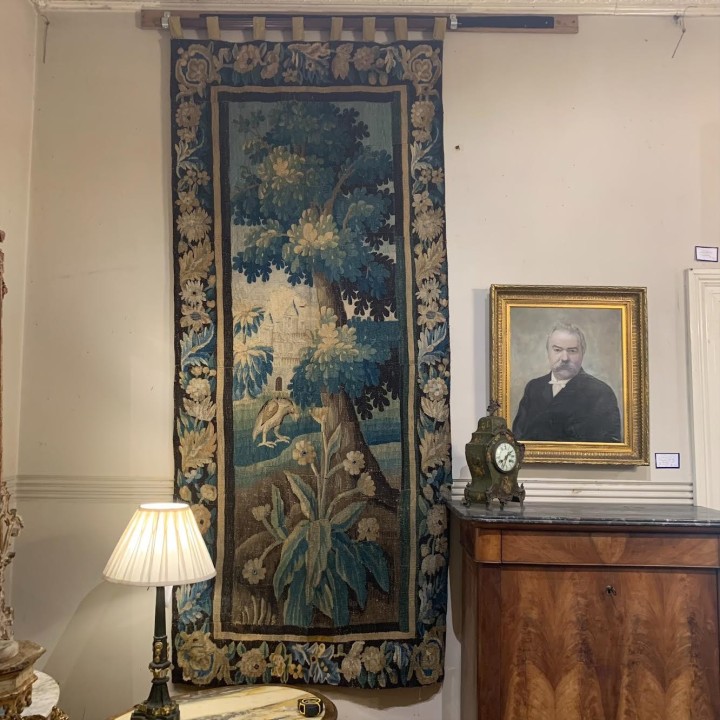 C18th Aubusson Tapestry Verdure