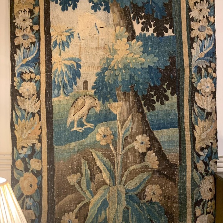 C18th Aubusson Tapestry Verdure