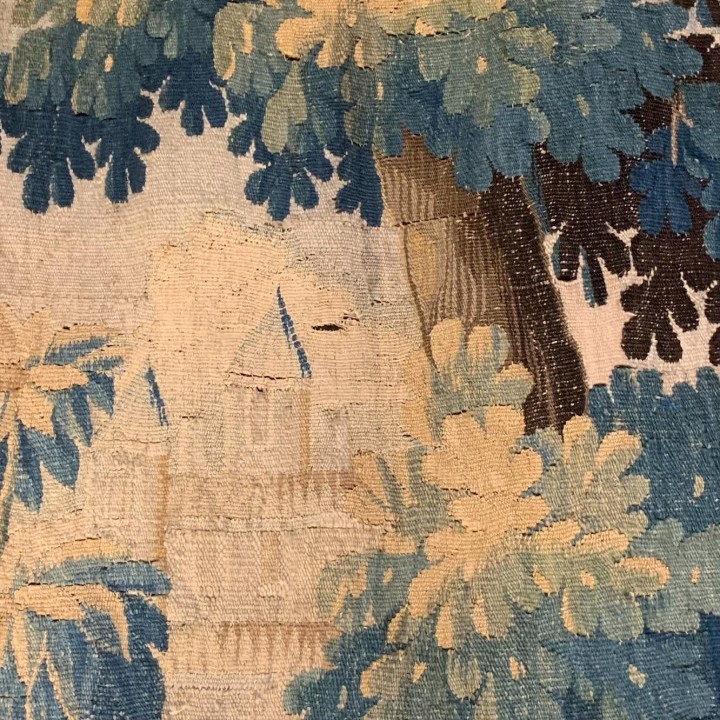 C18th Aubusson Tapestry Verdure