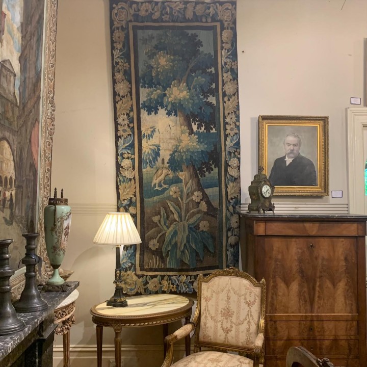 C18th Aubusson Tapestry Verdure