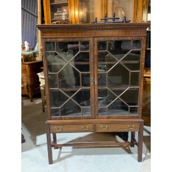 Edwardian Georgian Style Dwarf Bookcase