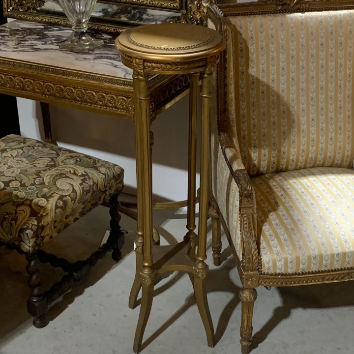 C1900 French Louis StylePedestal