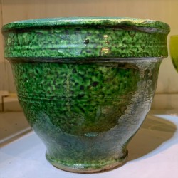 C1950 Green Glaze French...