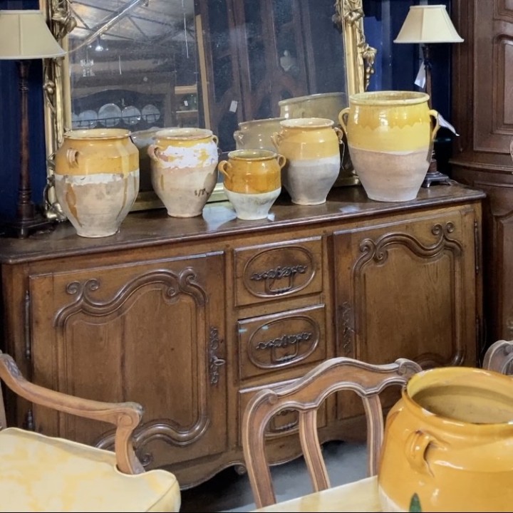 C19th French Louis XV Walnut Sideboard