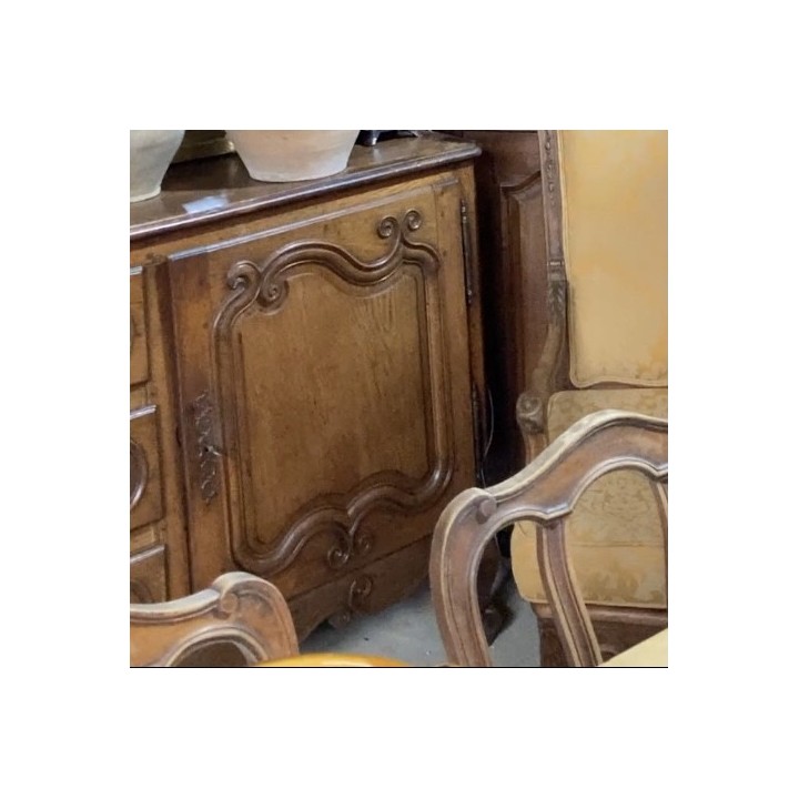 C19th French Louis XV Walnut Sideboard