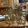 2 on Hold 2 remaining Early French Set of Four Lanterns priced each