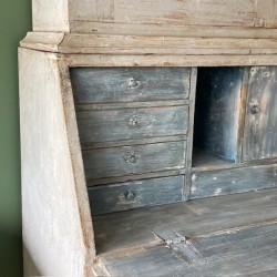 C19th Drop-front Bureau Painted Finish