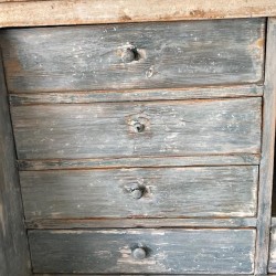 C19th Drop-front Bureau Painted Finish