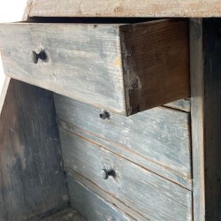 C19th Drop-front Bureau Painted Finish