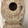 C19th Swedish Moro Clock Scraped original Painted Finish