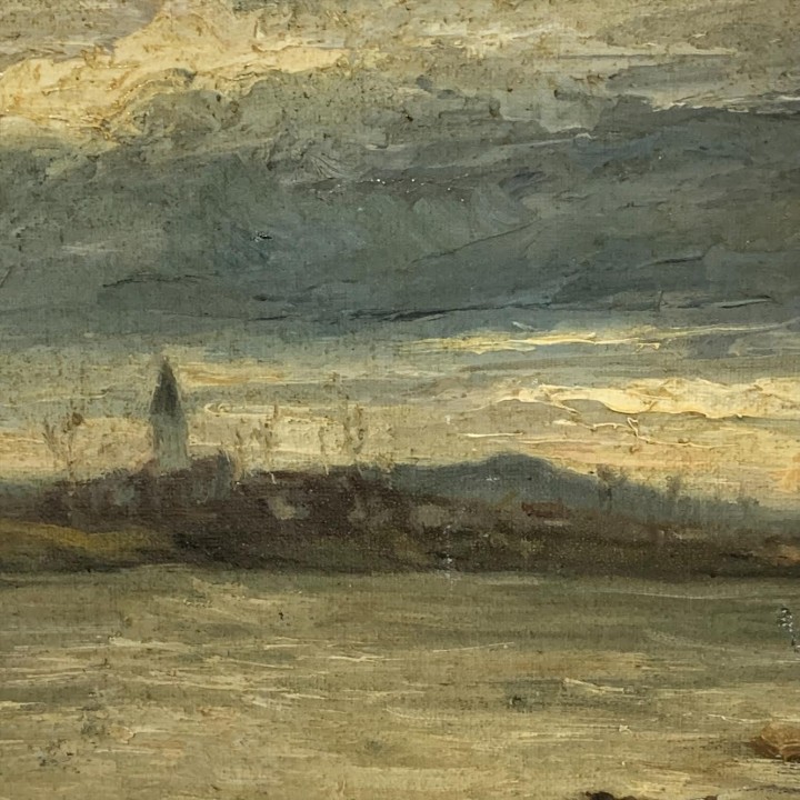 Oil on Canvas Maritime Scene 360 x 260