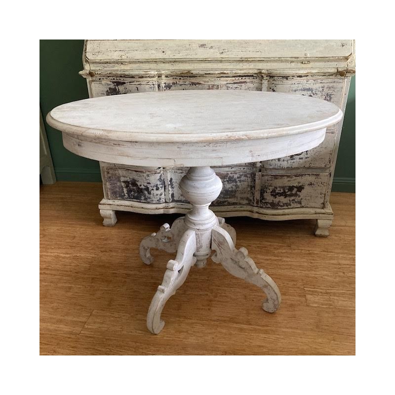 C19th Swedish Occasional Table Oval