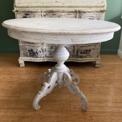 C19th Swedish Occasional Table Oval