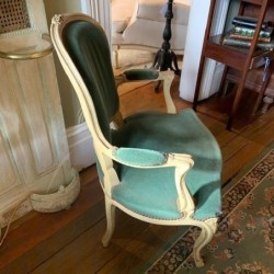 C1900 French Louis XV Style Arm Chair